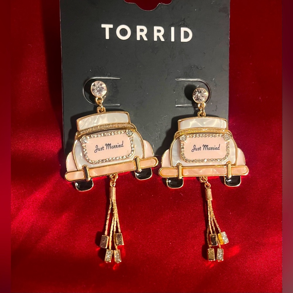 Torrid Just Married Statement Earrings